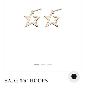 Jennifer Zeuner Sade 3/4” Star Earrings